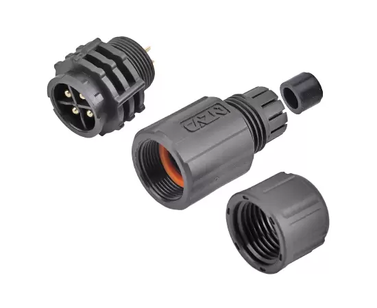 E13 스트레이트 남성 솔더 어셈블리 결합 플러그 (Bayonet)