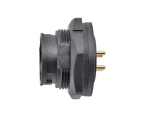 E13 PCB 백 마운트 여성 리셉터클 (Bayonet)