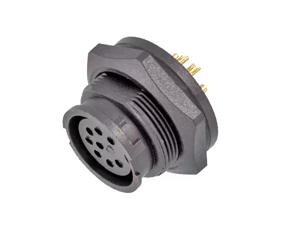 E13 백 마운트 솔더 암보 리셉터클 (Bayonet)