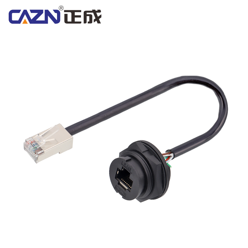 RJ45 와이어가없는 여성 등 마운트 리셉터클 (Bayonet)