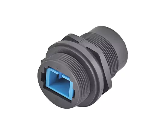 FDDI 단일 모드 싱글 코어 프론트 마운트 마운트 리셉터클 (스레드)