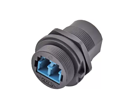 FDDI 단일 모드 이중 코어 프론트 마운트 마운트 리셉터클 (스레드)