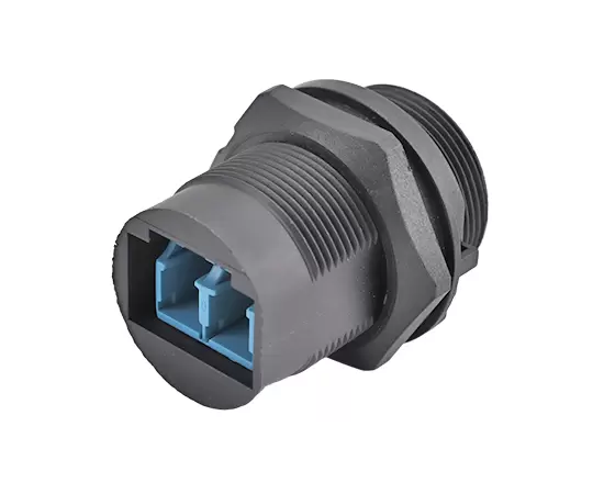 FDDI 단일 모드 이중 코어 프론트 마운트 마운트 리셉터클 (스레드)