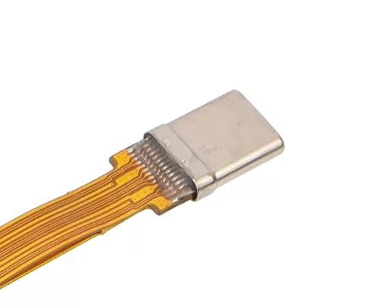 EP-Type-C 패널 유형 보드 전면 설치 여성/남성 스트레이트 FPC 소켓 (스레드)