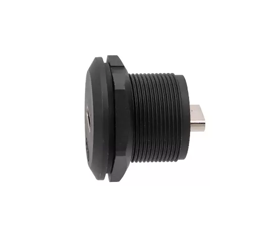 EP-Type-C 패널 전면 듀얼 여성 소켓 설치 (스레드)