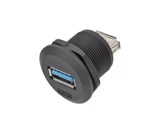 이중 여성 소켓의 EP-USB 패널 전면 설치 (스레드)