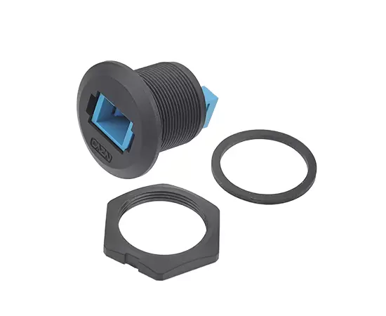 EP-FDDI 단일 모드 싱글 코어 프론트 마운트 마운트 리셉터클 (스레드)