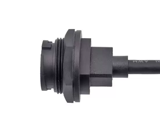 E16 HDMI 암 암후 패널 마운트 리셉터클에 R/A 남성 케이블 (Bayonet)