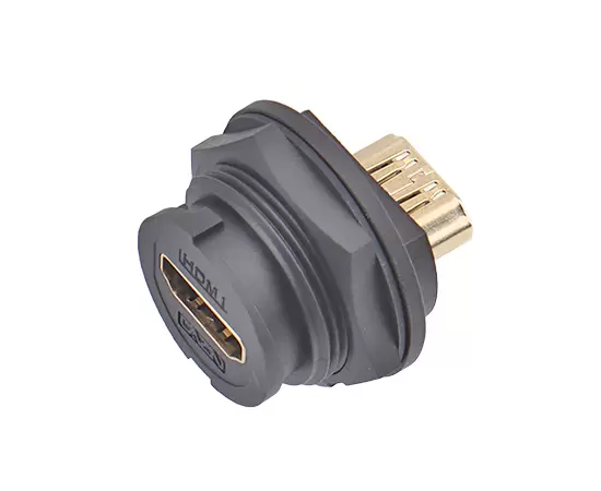 E16 EHDMI 여성 대 여성 등 마운트 리셉터클 (Bayonet)