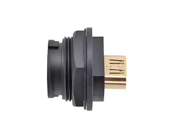 E16 EHDMI 여성 대 여성 등 마운트 리셉터클 (Bayonet)