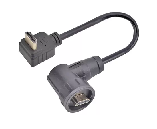 HDMI r/a 남성에서 R/A 남성 케이블 플러그