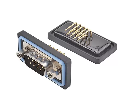 EDB1-angled 남성 소켓 (PCB)