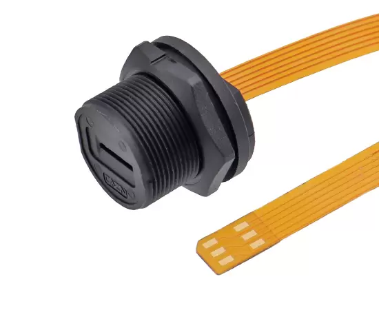 e-nano SIM 암컷 백 마운트 솔더 리셉터클 (스레드)